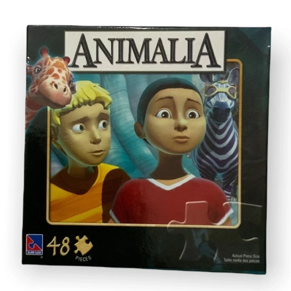 Animalia Televsion Series Childs Jigsaw Puzzle Tunnel Vision 48 piece SEALED